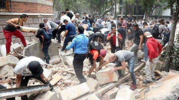 Meksika'da depremde ağır bilanço