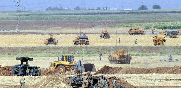 Habur'daki tatbikatın alanı geniştildi