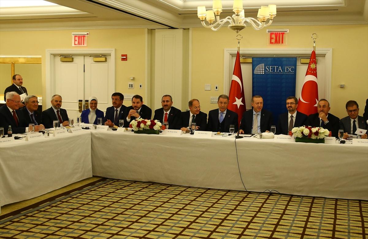 Cumhurbaşkanı Erdoğan'ın New York temasları