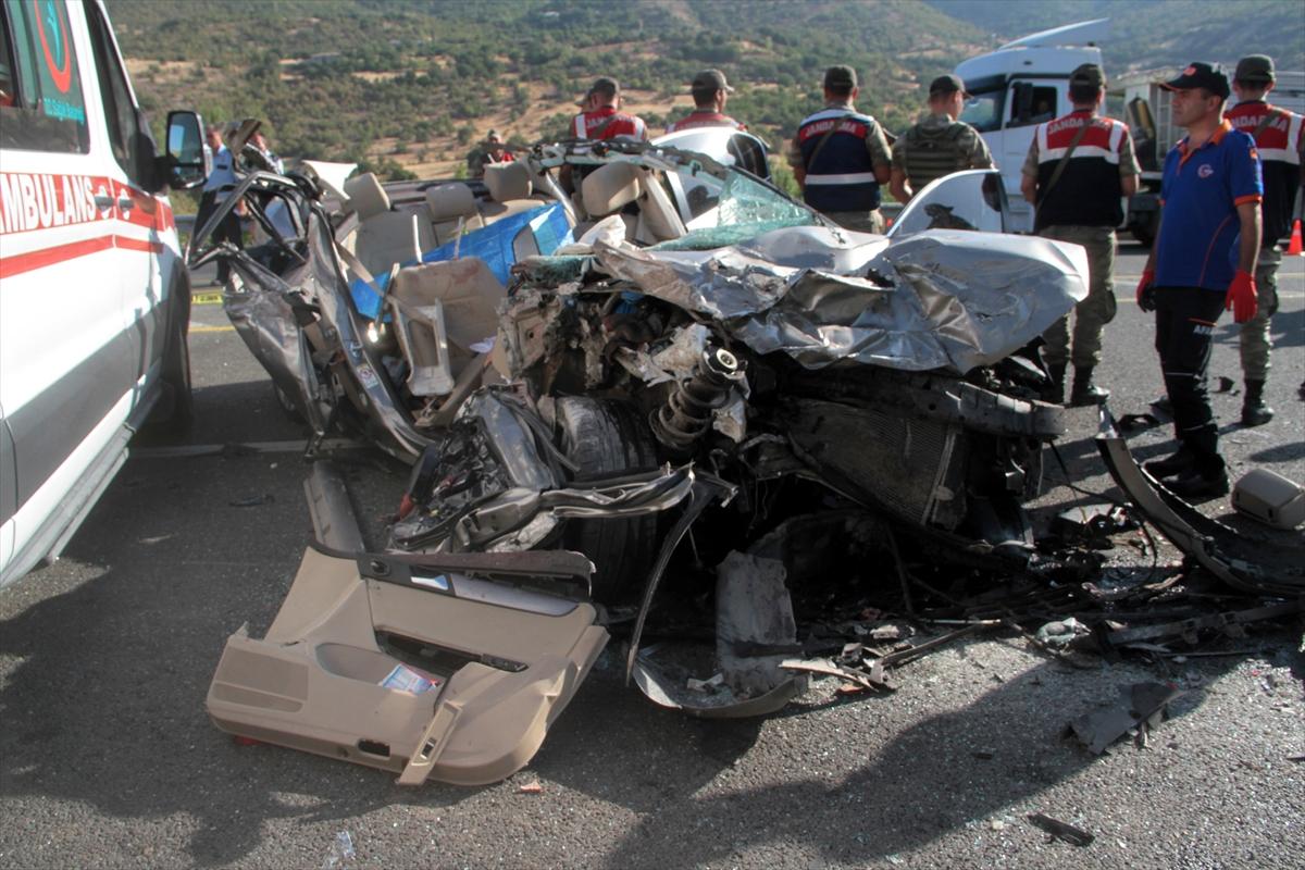 Elazığ'da trafik kazası