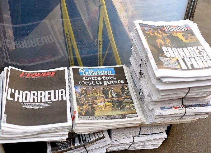 Fransa'da gazeteler basılmadı