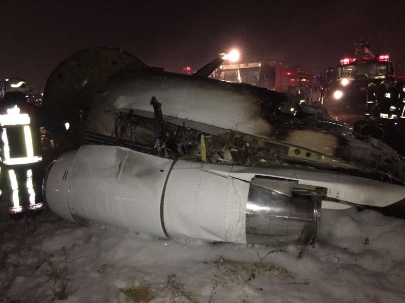 Atatürk Havalimanı'nda uçak kazası