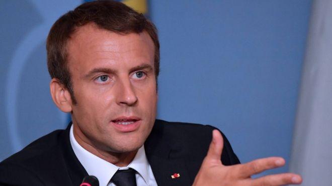 Macron - Barzani görüşmesi