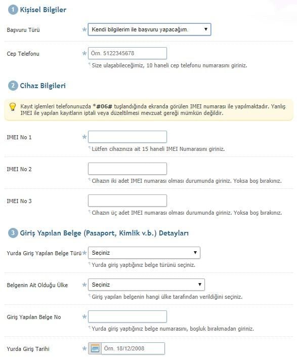 Yurt dışı telefonların pasaport kaydı nasıl yapılır