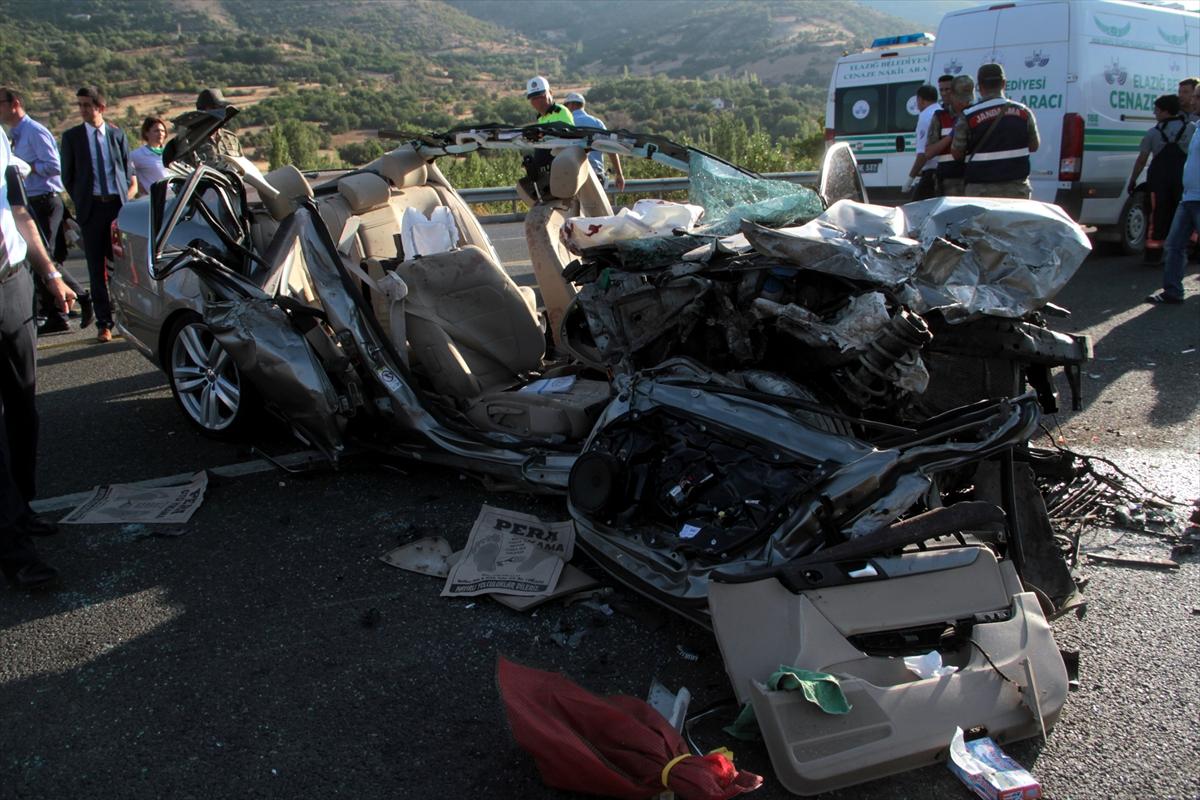 Elazığ'da trafik kazası