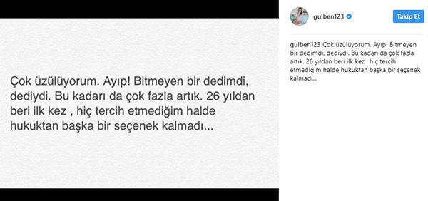 Gülben Ergen dava açıyor