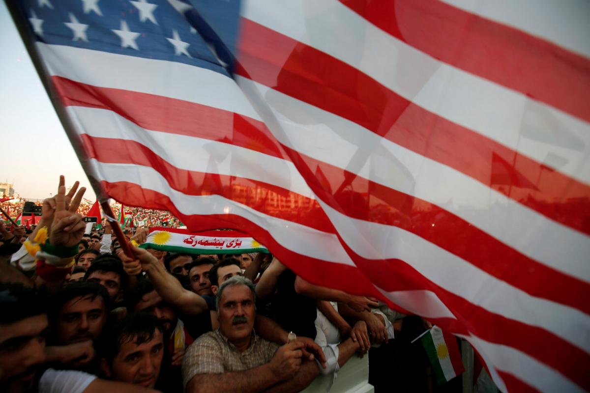 IKBY Başkanı Barzani final mitinginde konuştu