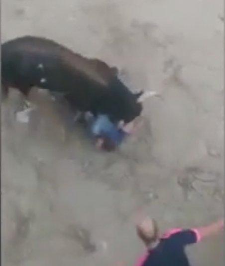 İspanya'da boğa dehşeti