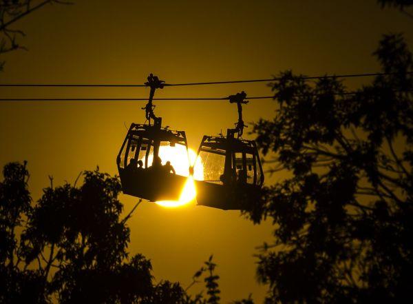 Ankara'da gün batımı manzaraları