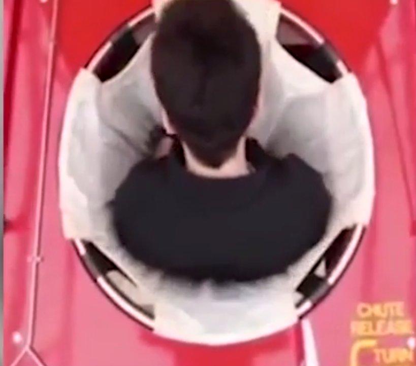 İngiltere'de yangın tahliye tüpü yapıldı