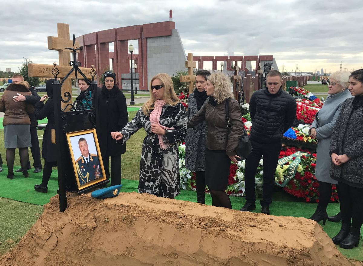 Öldürülen Rus generalin cenaze töreni yapıldı