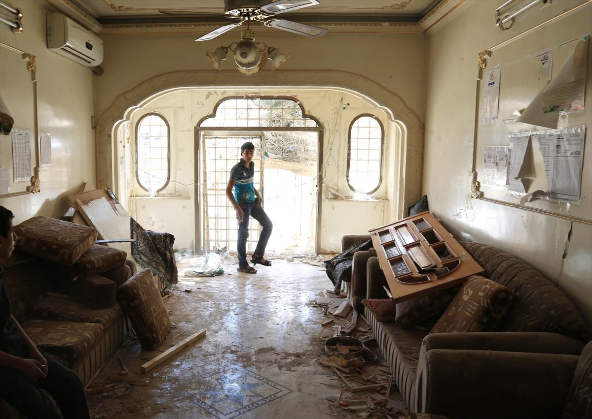 Çatışmasızlık bölgeleri bomba yağdı