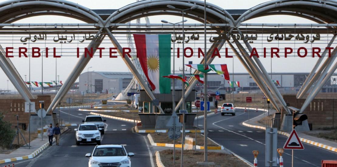 Erbil Havalimanı boş kaldı