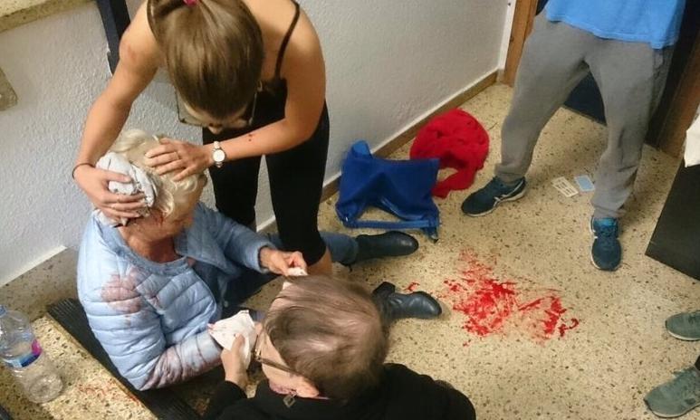 Barcelona sokakları savaş alanına döndü