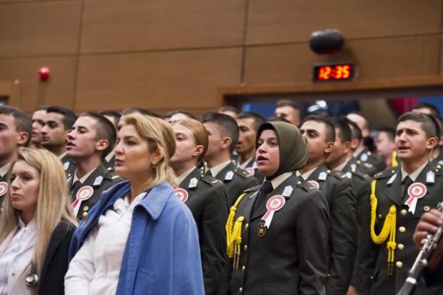 Kara Harp Okulu'nun ilk başörtülü öğrencisi