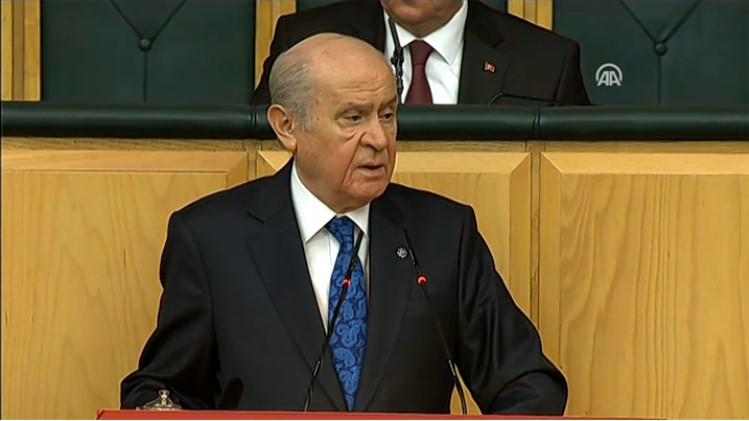 Bahçeli'nin yeni yasama yılında ilk grup toplantısı