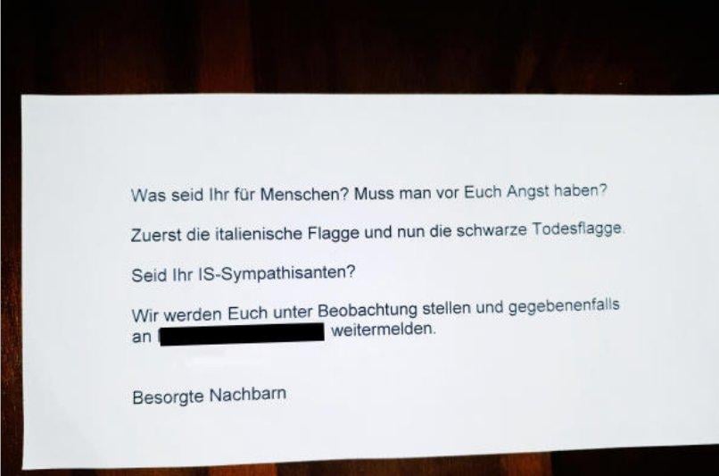 Zürih'te DEAŞ bayrağı paniği