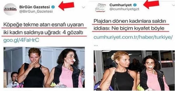 Cumhuriyet ve Birgün algıda çuvalladı