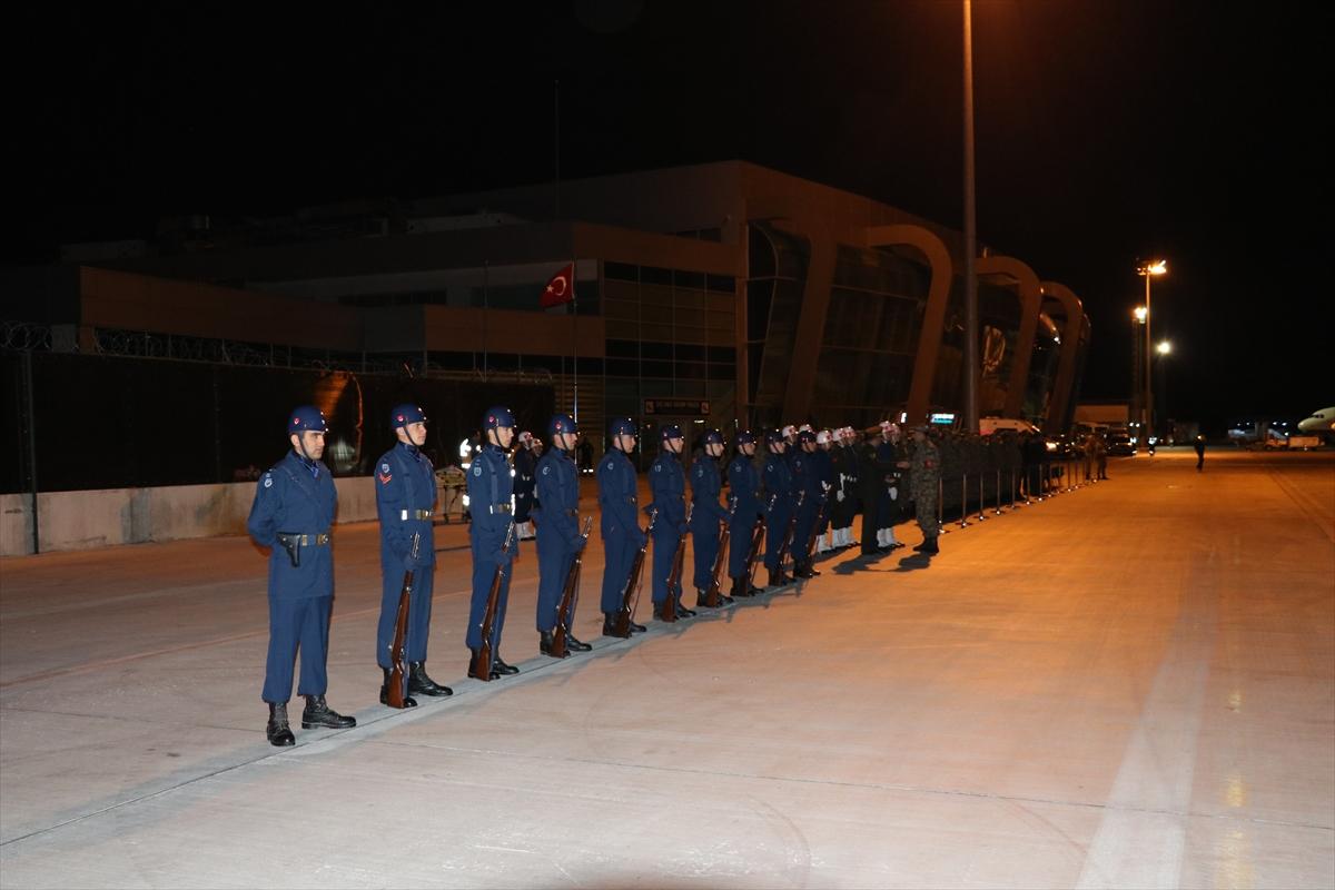 Şehit Uzman Çavuş Doğan memleketinde karşılandı