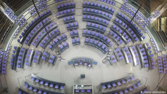 Alman meclisinde yer tartışması