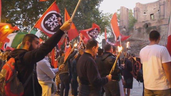 İtalya'da ırkçı protesto
