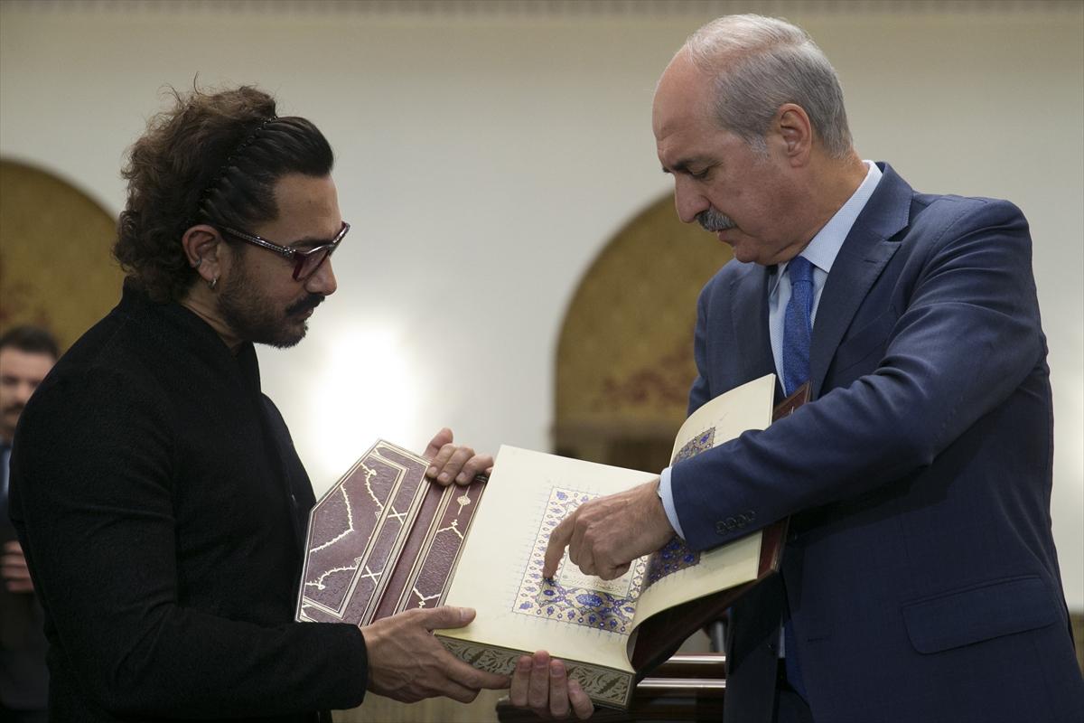 Aamir Khan, Erdoğan'la görüştü