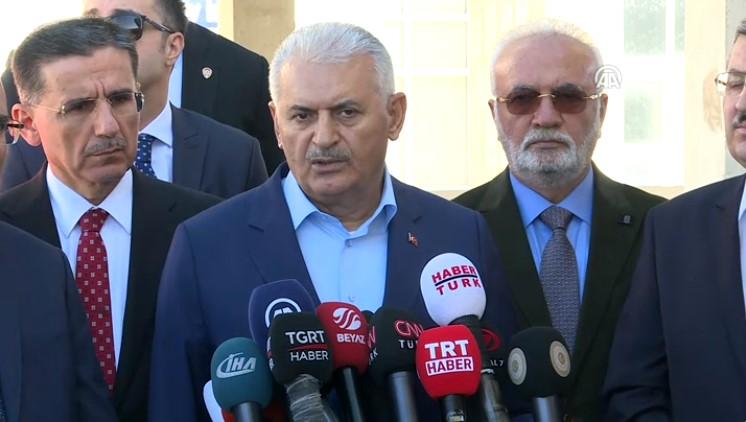 Binali Yıldırım'ın Cuma namazı sonrası açıklamaları