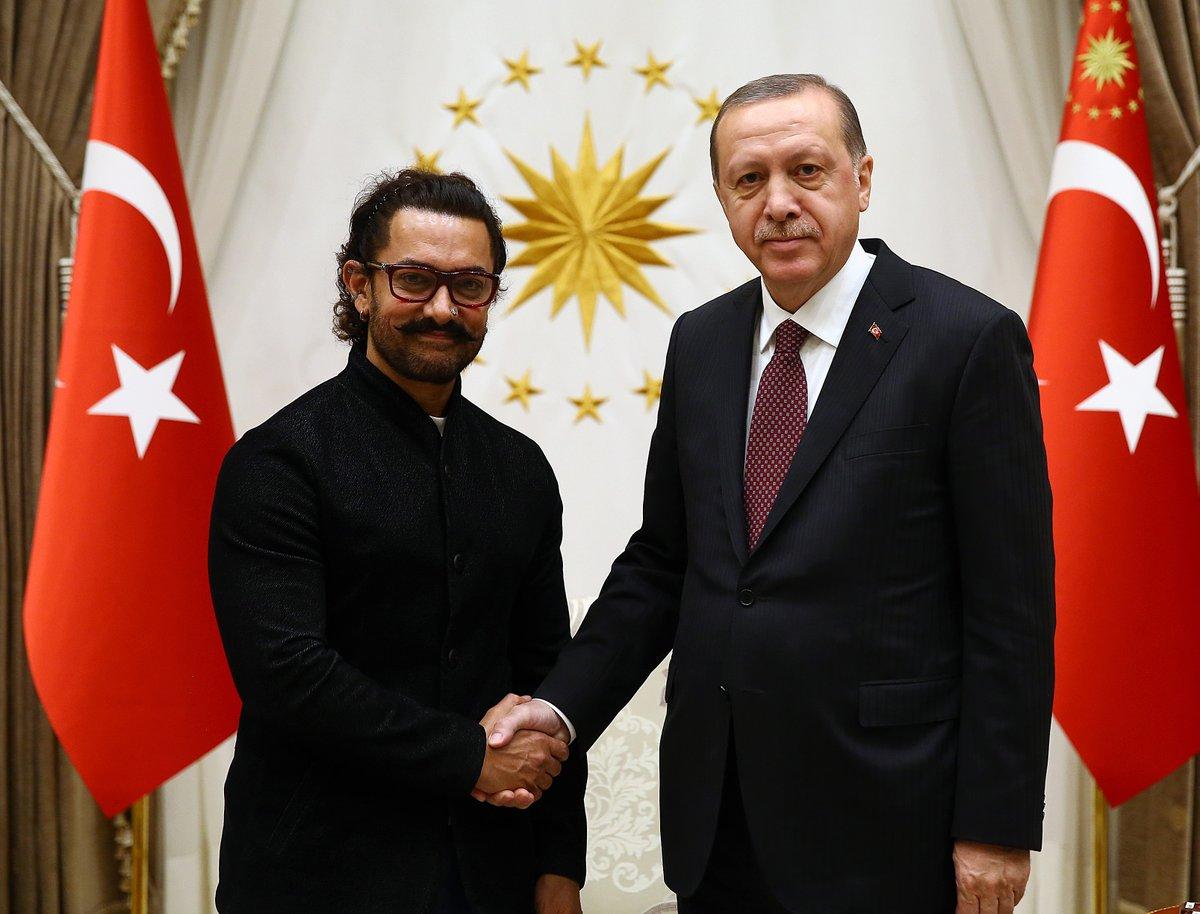 Aamir Khan, Erdoğan'la görüştü