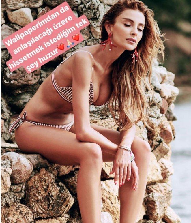 Özge Ulusoy huzur istiyor