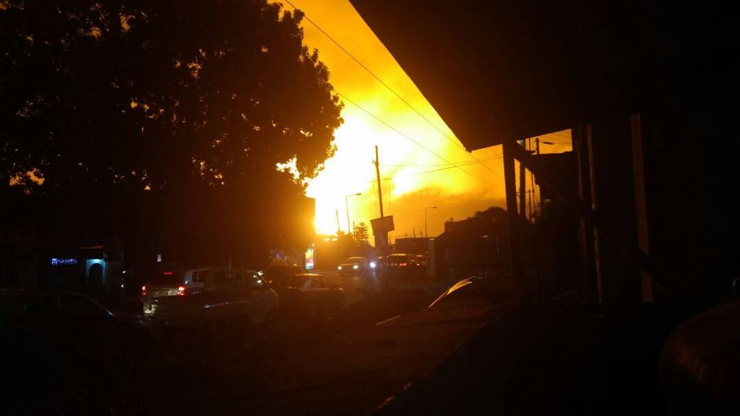 Gana'da gaz istasyonunda patlama