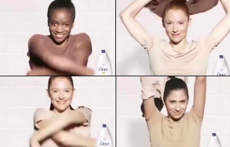 Dove'dan ırkçı reklam