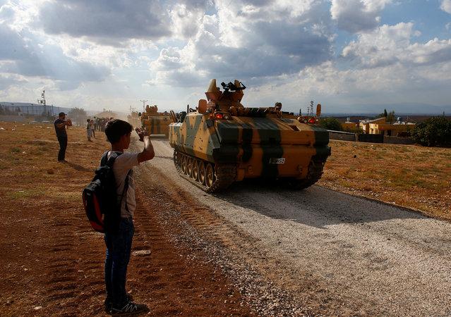 Reyhanlılı çocukların asker heyecanı