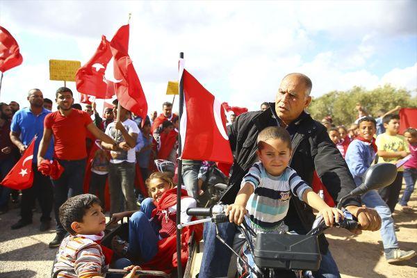 Reyhanlılı çocukların asker heyecanı