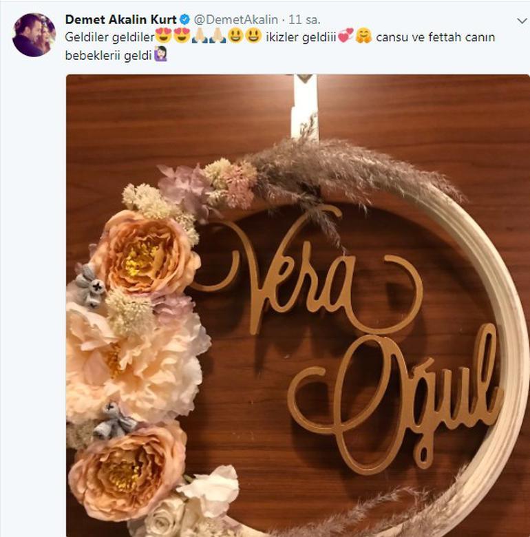 Fettah Can'ın ikizleri doğdu