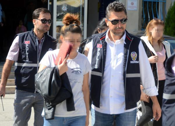 Bodrum'da fuhuş yapan 4 Kırgız yakalandı