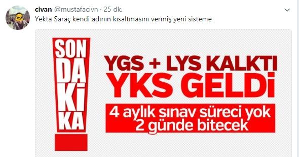 Yeni üniversiteye giriş sisteminin öğrencilere yansıması