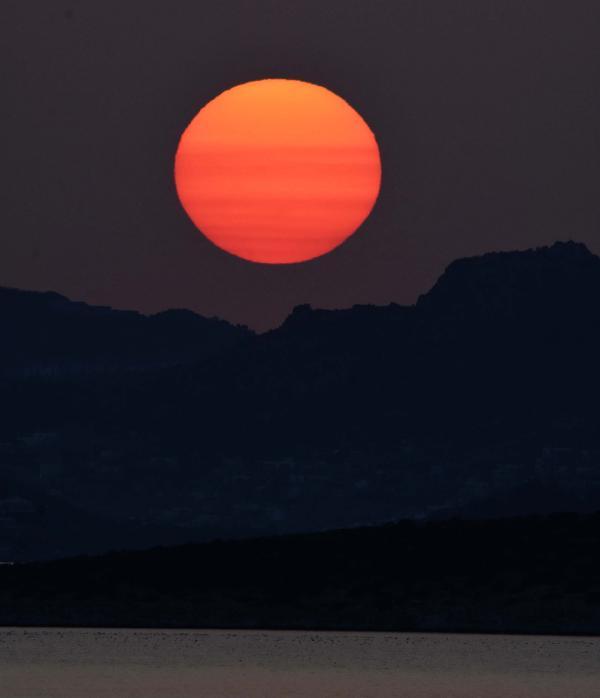 Bodrum'da gün batımı güzelliği
