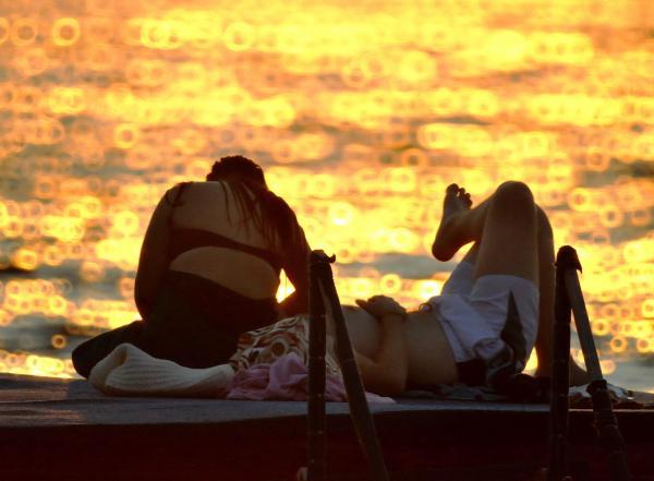 Bodrum'da gün batımı güzelliği