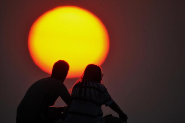 Bodrum'da gün batımı güzelliği