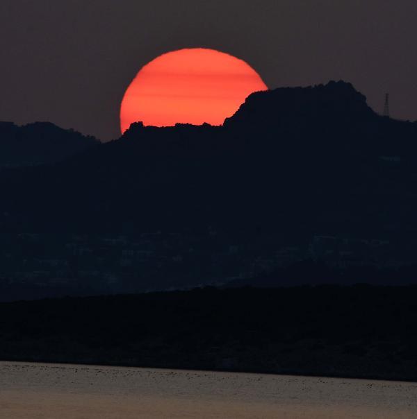 Bodrum'da gün batımı güzelliği