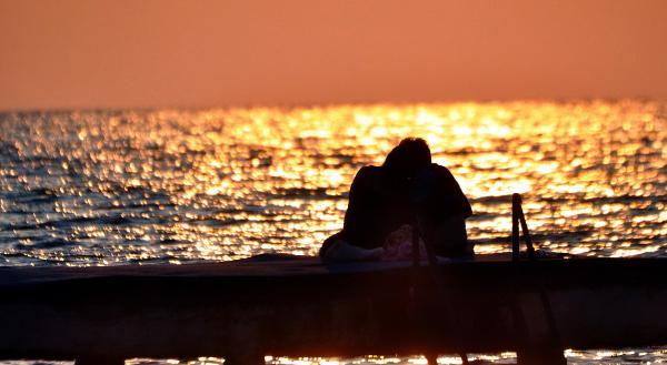 Bodrum'da gün batımı güzelliği