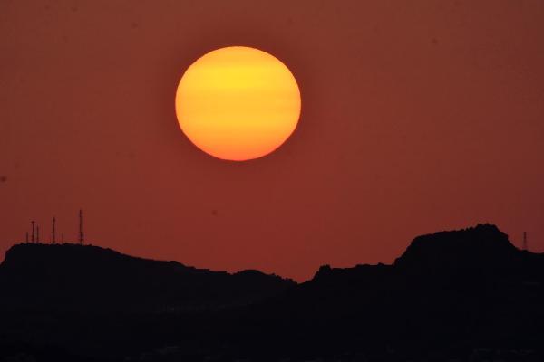 Bodrum'da gün batımı güzelliği