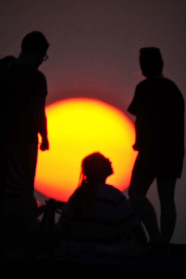 Bodrum'da gün batımı güzelliği