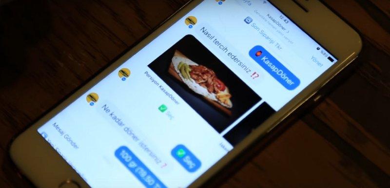 Facebook'ta yemek siparişi hizmeti