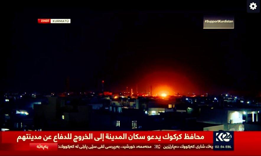 Kerkük'ün Tuzhurmatu bölgesinde çatışma