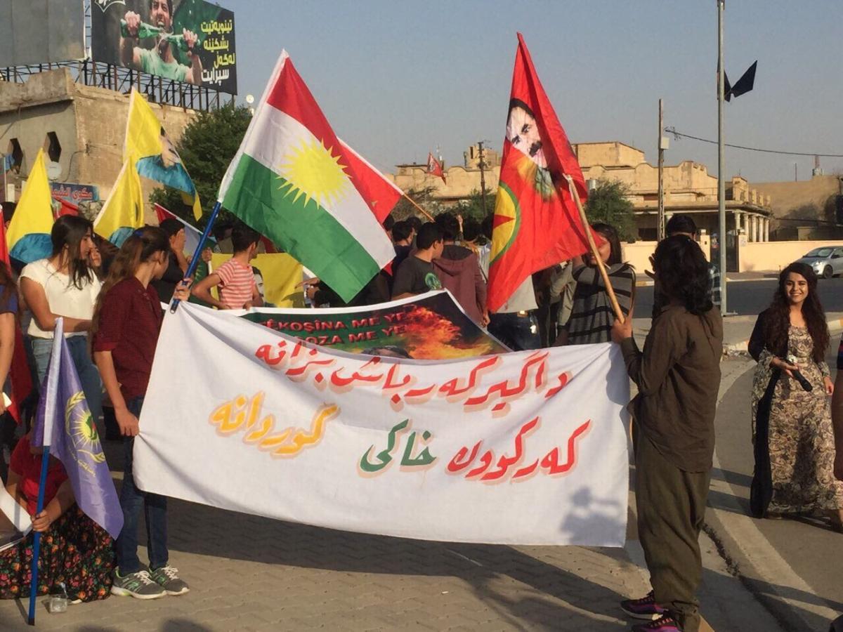 Peşmerge Kerkük'ten kaçıyor