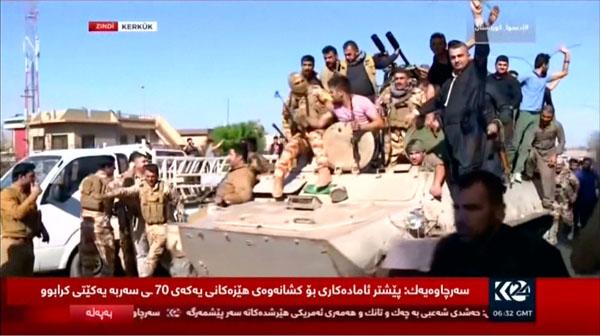 Peşmerge Kerkük'ten kaçıyor