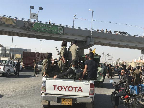 PKK'lı teröristler Kerkük'te devrede