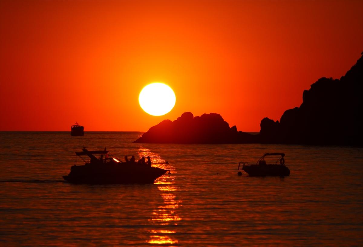 Fethiye'de gün batımı