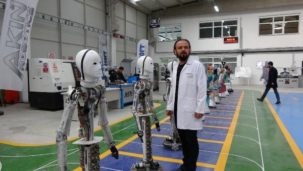 Türkiye’de ilk insansı robot fabrikası üretime başladı